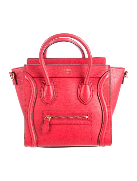 celine nano red vermillion|Celine Nano .